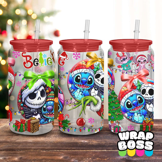 626 & Friends Baubles | UV DTF 16oz Can Wrap