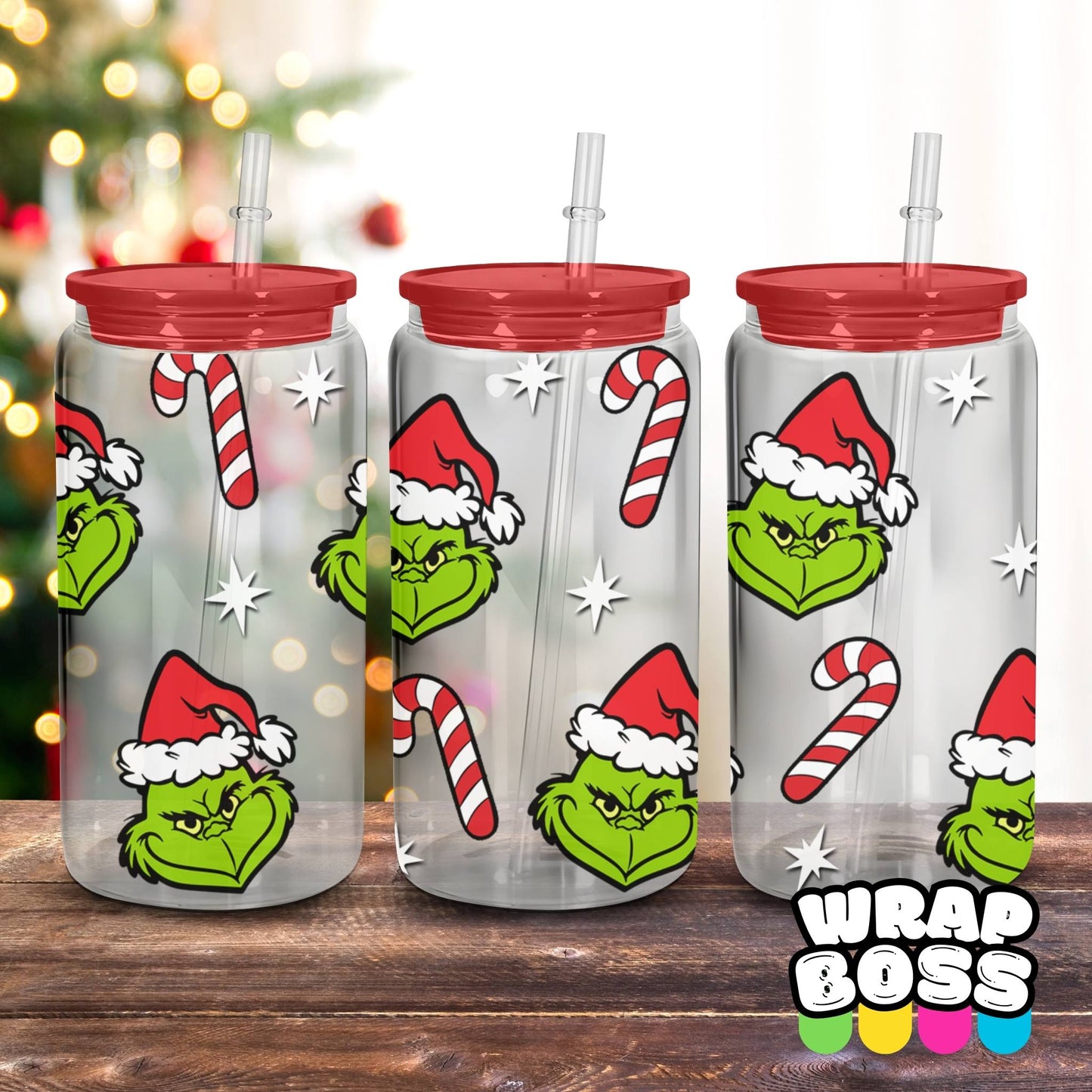 grinch can wraps for libbey glass