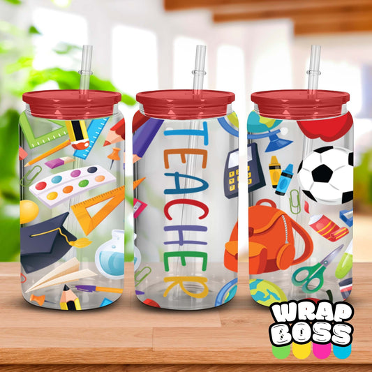 teacher design wraps for cans